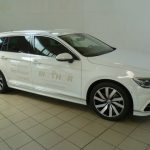 vw passat b8 white highline